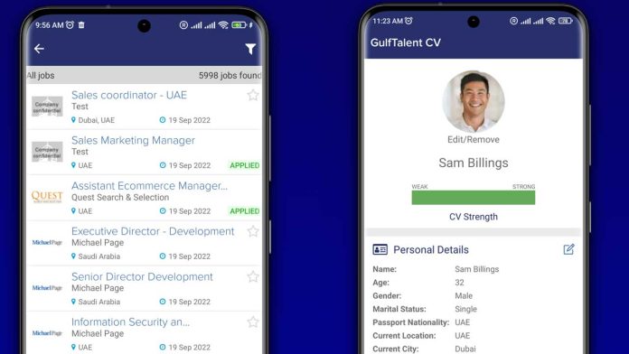 UAE job app