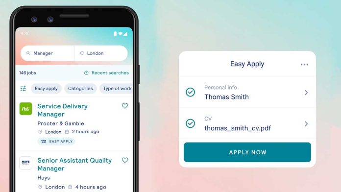 UK job app